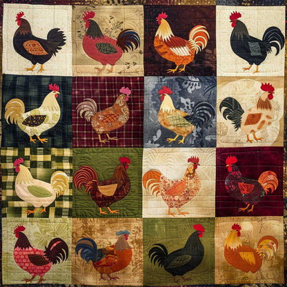 Chicken WJ2007007CL Quilt