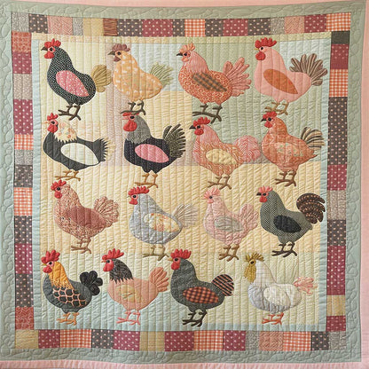 Chicken WJ2007008CL Quilt