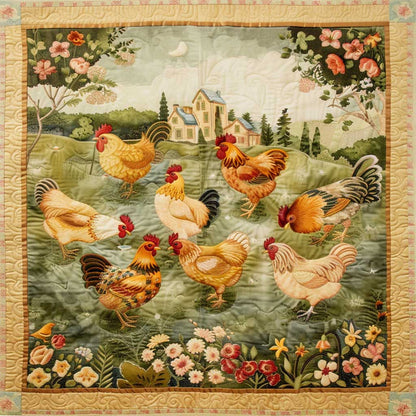 Chicken WJ2007009CL Quilt