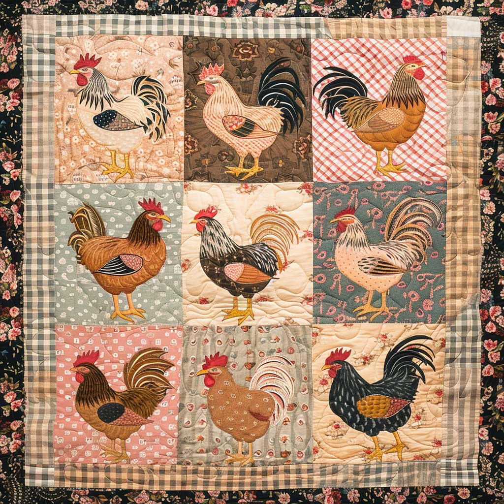 Chicken WJ2207015CL Quilt