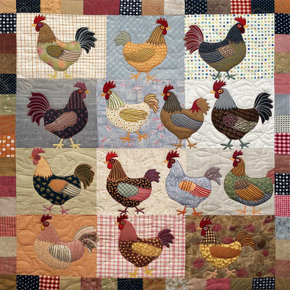 Chicken WJ2307013CL Quilt