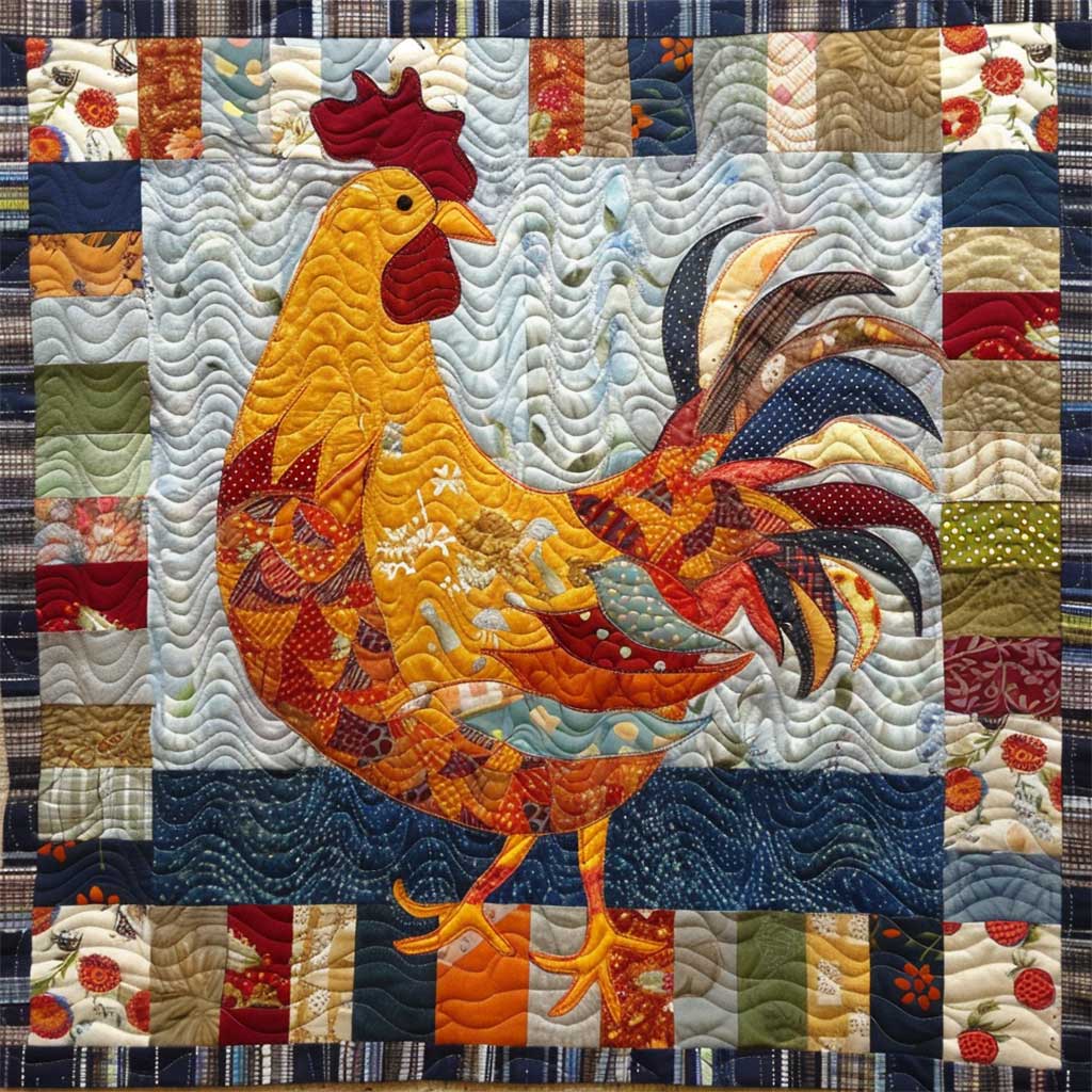 Chicken WJ2407012CL Quilt