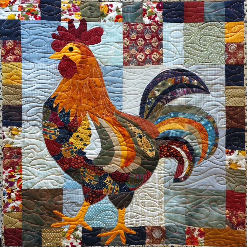 Chicken WJ2407013CL Quilt