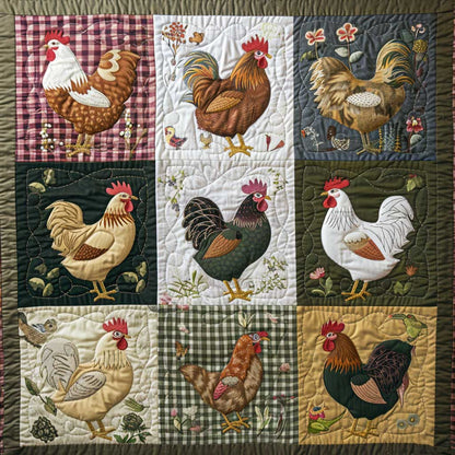 Chicken WJ2407014CL Quilt