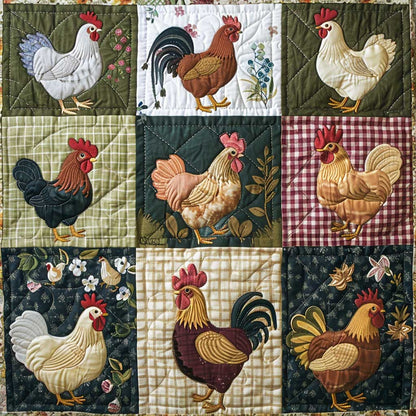 Chicken WJ2407016CL Quilt