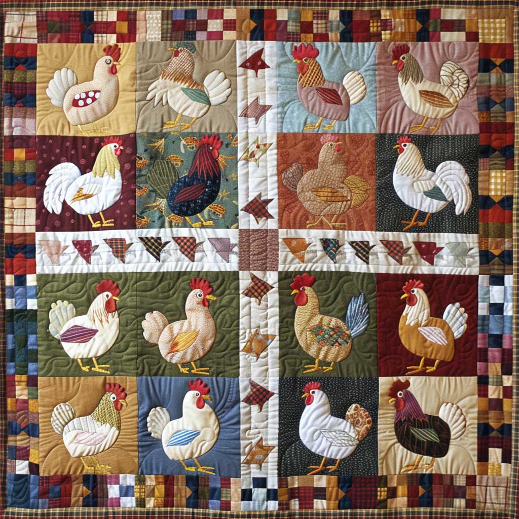 Chicken WJ2506005CL Quilt