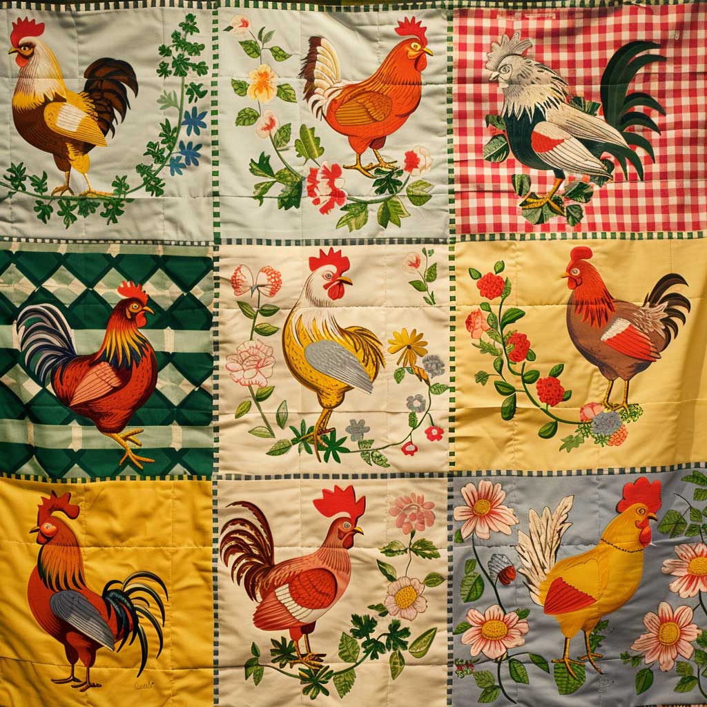 Chicken WJ2606006CL Quilt