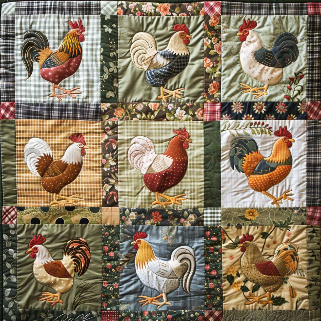 Chicken WJ2906006CL Quilt