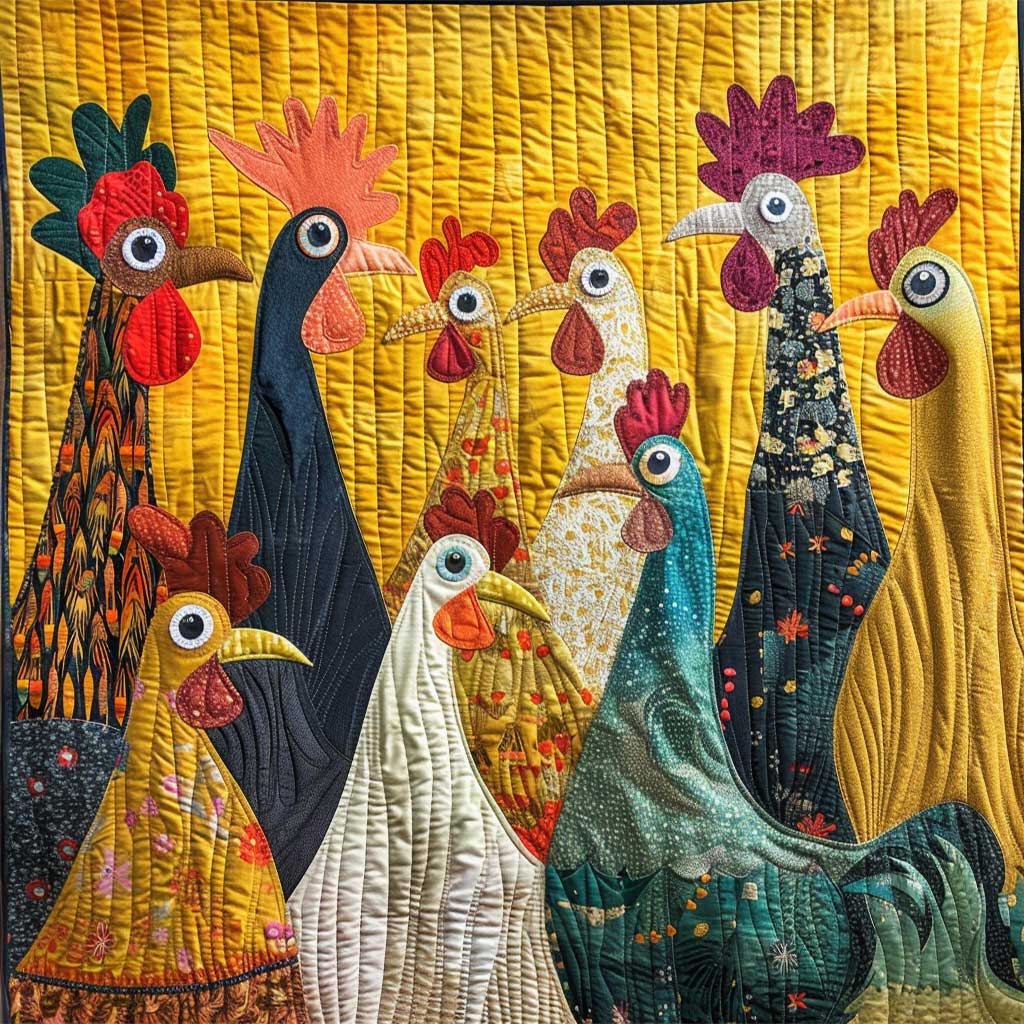 Chicken WJ3007019CL Quilt