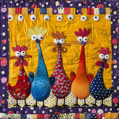 Chickens WM2407001CL Quilt