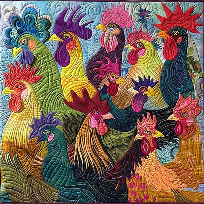 Chickens WM2407006CL Quilt