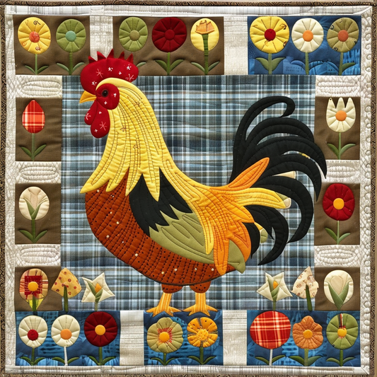 Chickens XR1805020CL Quilt