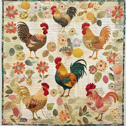 Chickens XR2606024CL Quilt