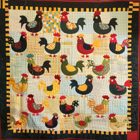 Chickens XR3105020CL Quilt