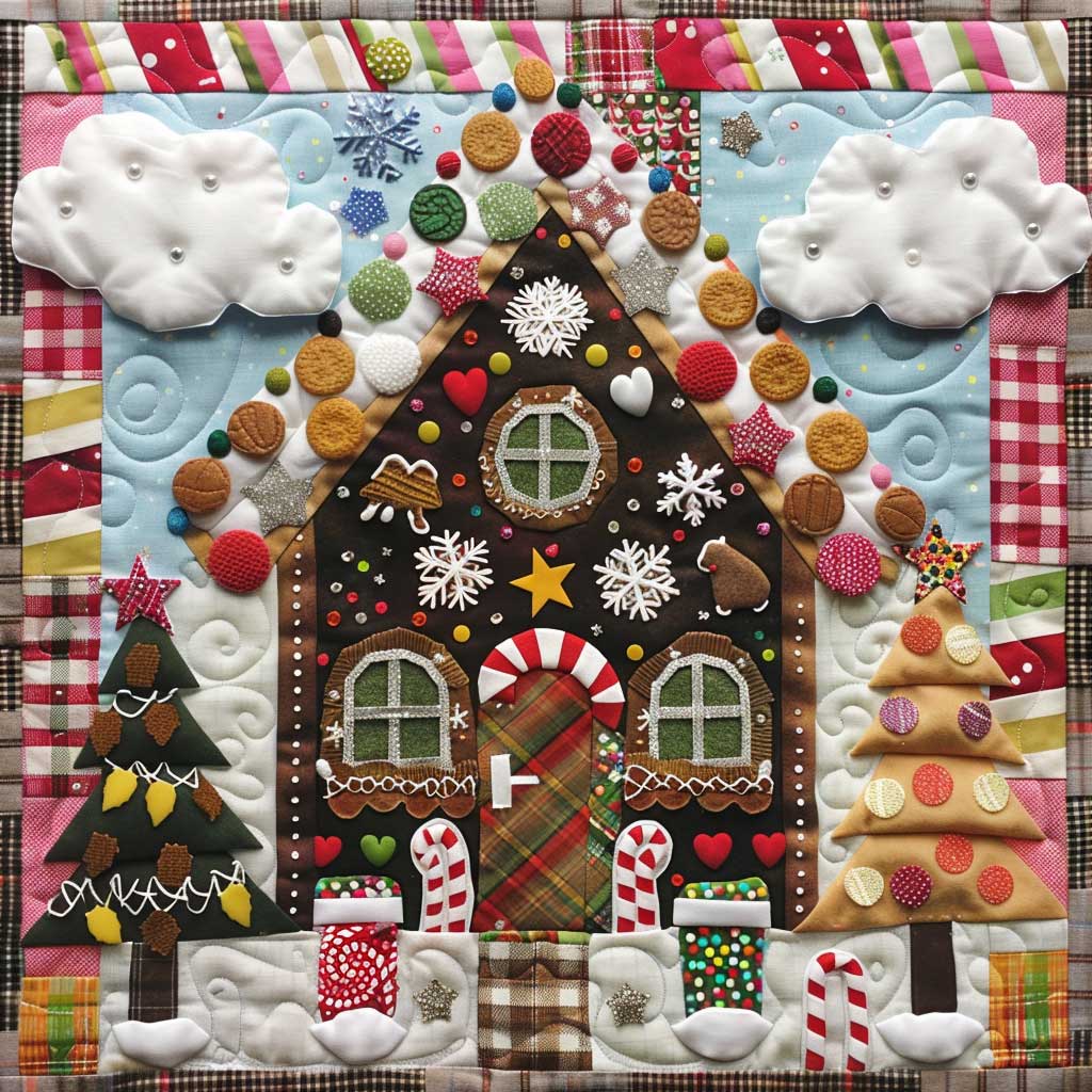 Christmas House XR3107013CL Quilt