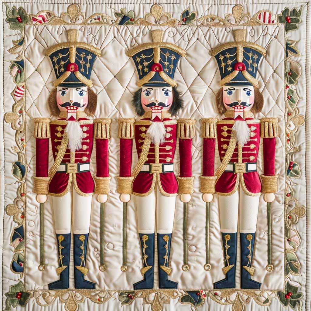 Christmas Nutcracker XR1508032CL Quilt