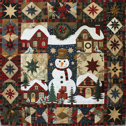 Christmas Snowman WJ2006008CL Quilt