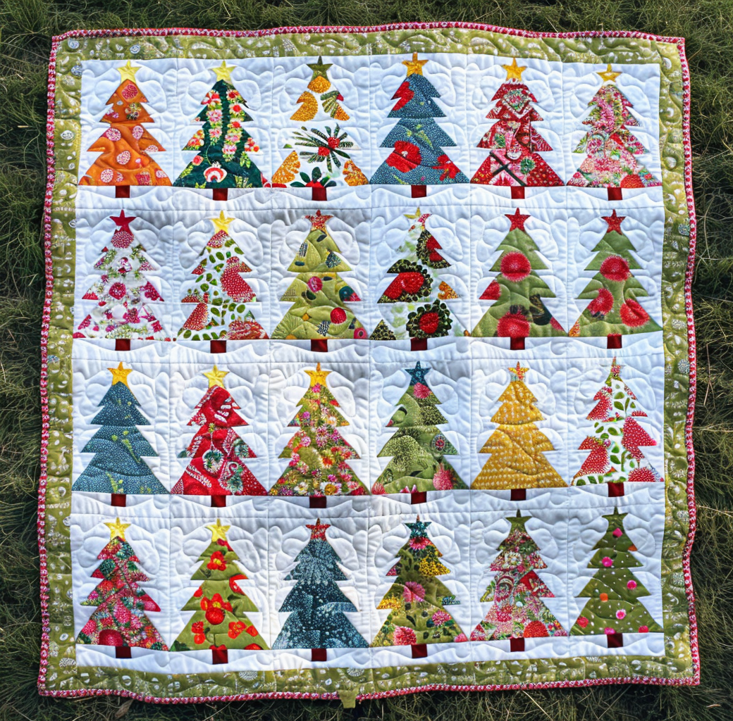 Christmas Tree WJ1006006CL Quilt