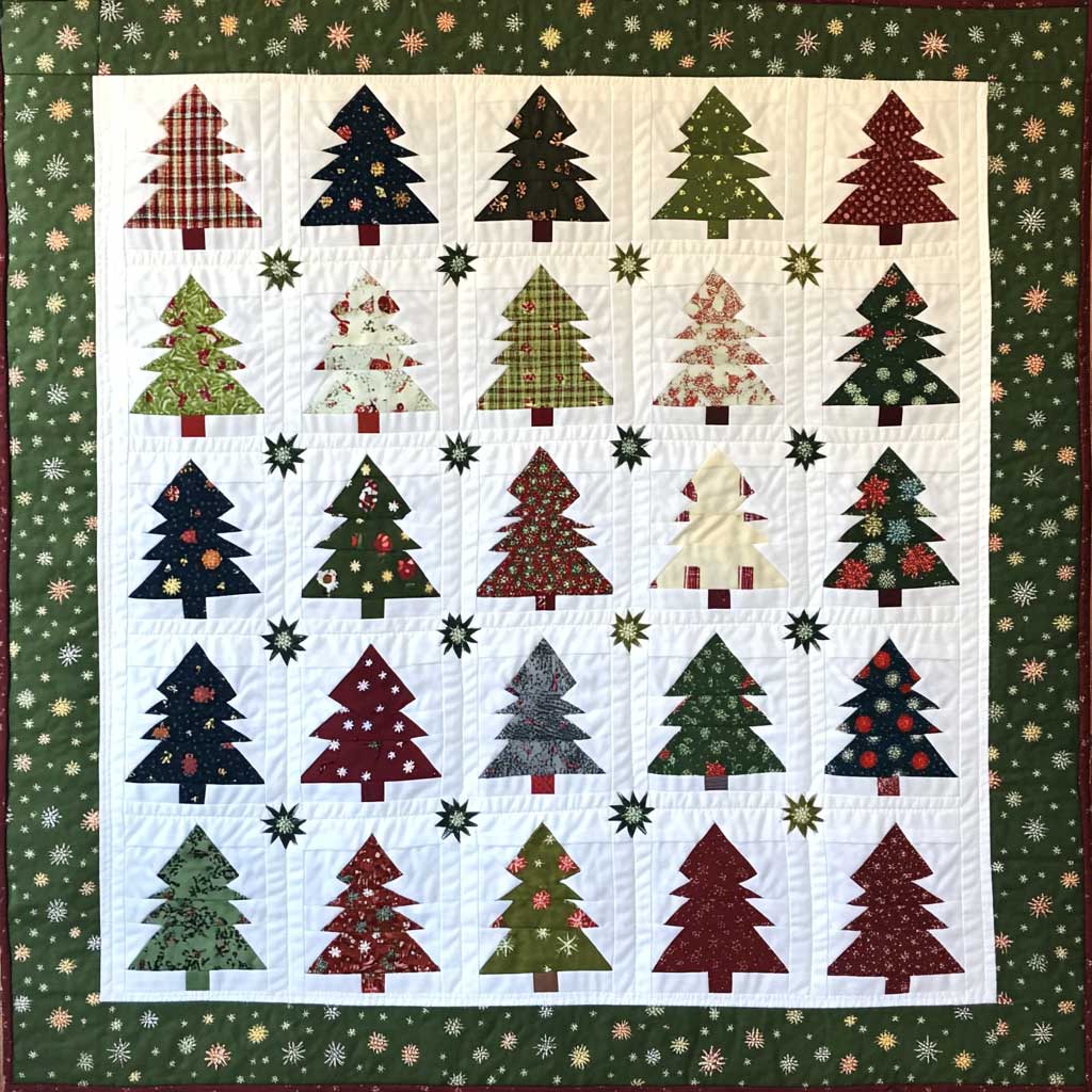 Christmas Tree XR0508051CL Quilt