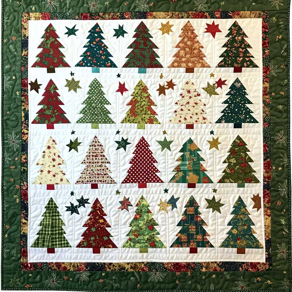 Christmas Tree XR0508053CL Quilt