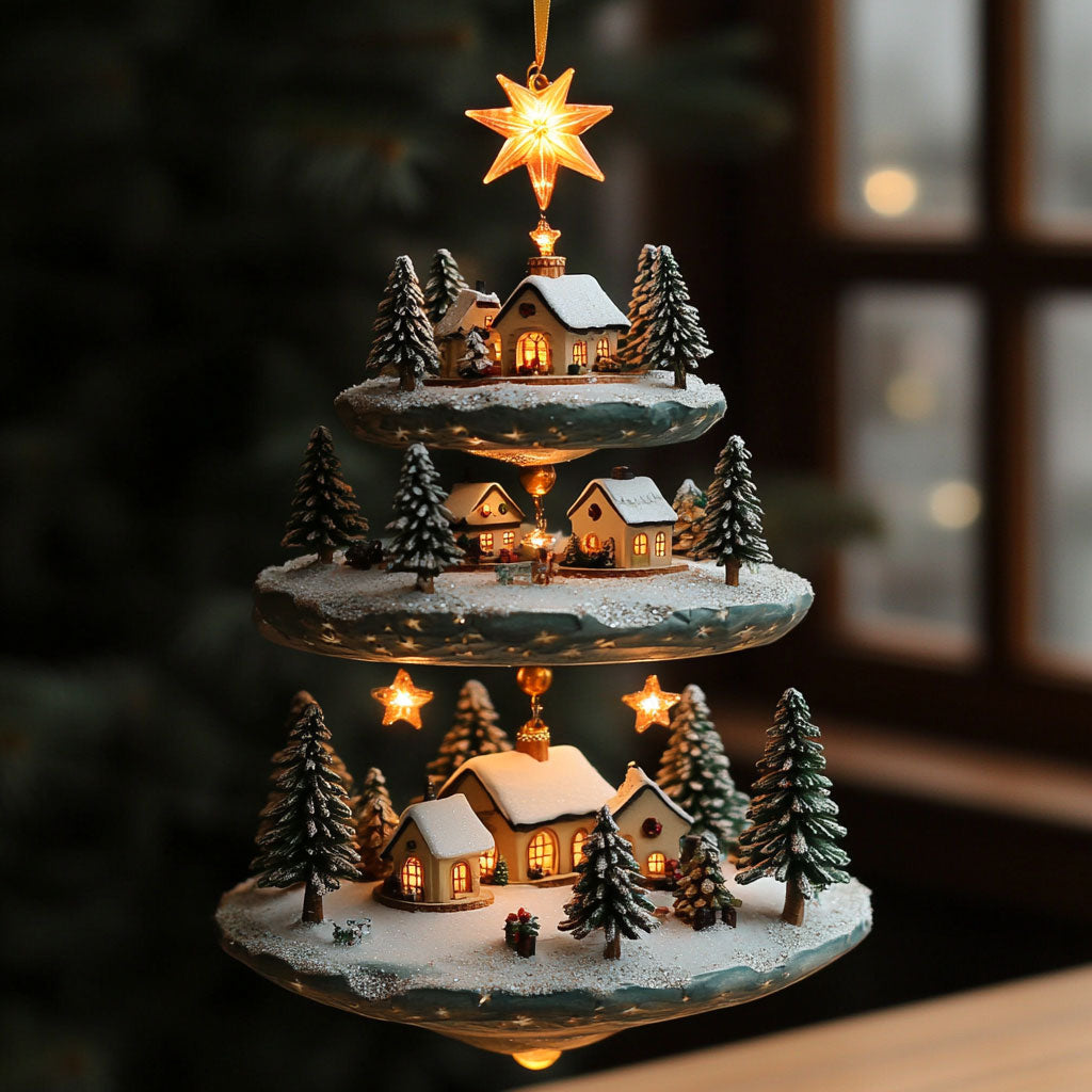 Christmas Village WJ2411102CL Christmas Ornament