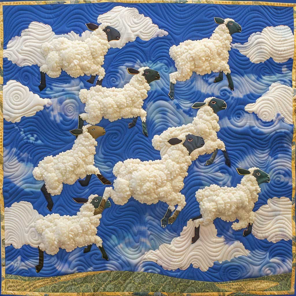 Cloudy Sheeps WM2707001CL Quilt