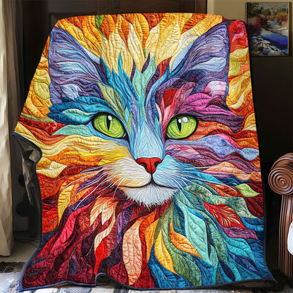 Colorburst Cat YR2901018CL Quilt