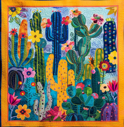 Colorful Cactus XR1608020CL Quilt