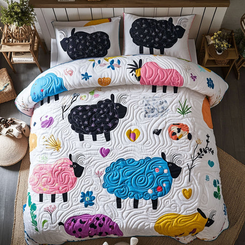 Colorful Sheep WU2802077CL Duvet Cover Set