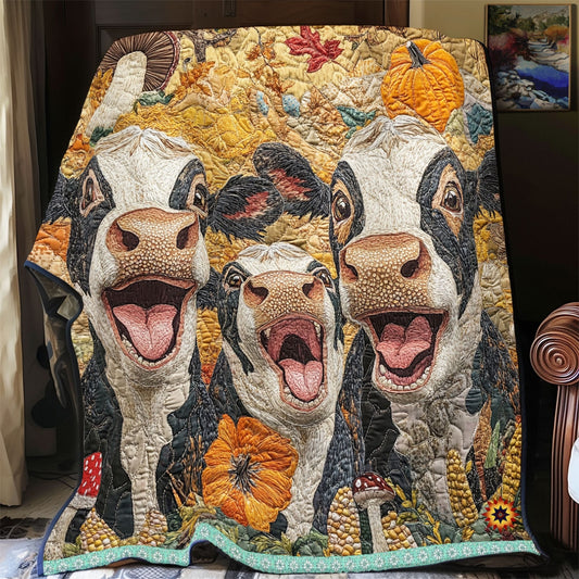 Cow Moo Moo Moo WU1712003CL Quilt