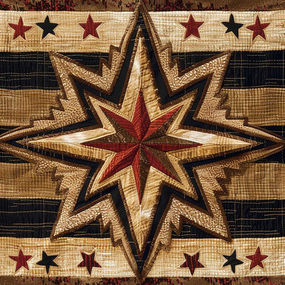 Cowboy Inspired Star WJ0107005CL Quilt