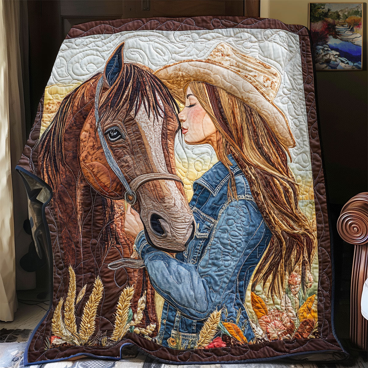 Cowgirl's Embrace YR2801024CL Quilt
