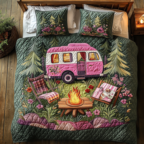 Cozy Camper Retreat YR2201025CL Duvet Cover Set