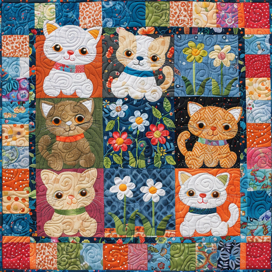 Cute Cats XR0306005CL Quilt