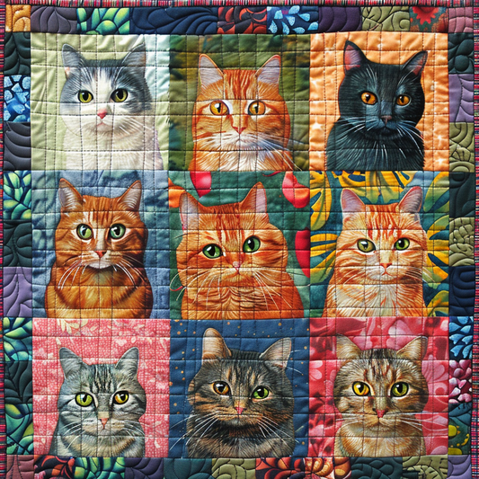 Cute Cats XR2805001CL Quilt