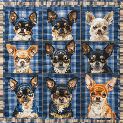 Cute Chihuahua WJ2307014CL Quilt