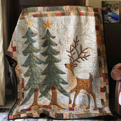 Cute Christmas Rudolph WN2907027CL Quilt