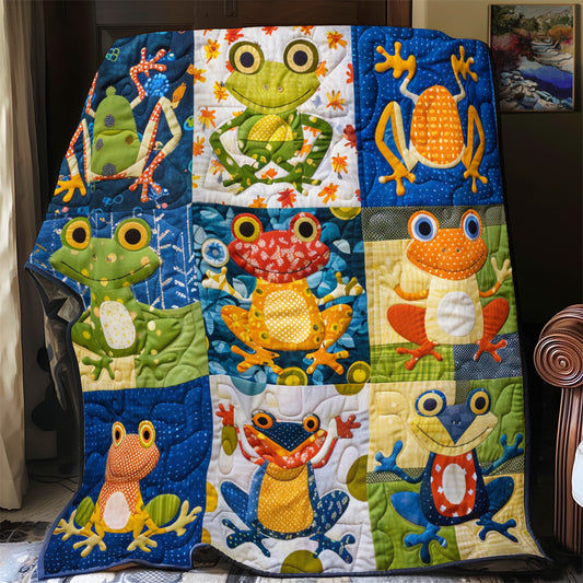 Cute Frog YR3112006CL Quilt