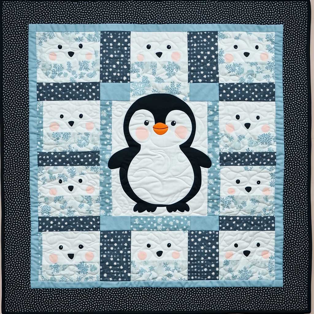 Cute Penguin XR0508026CL Quilt