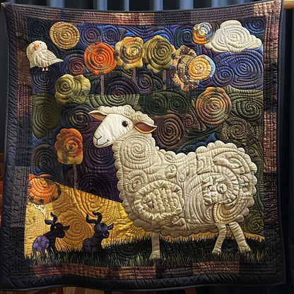 Cute Sheep WP2507034CL Quilt