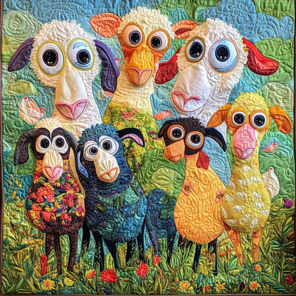 Cute Sheeps XR0208003CL Quilt