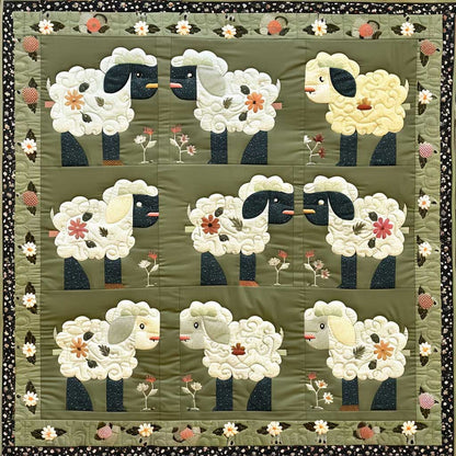 Cute Sheeps XR2106020CL Quilt