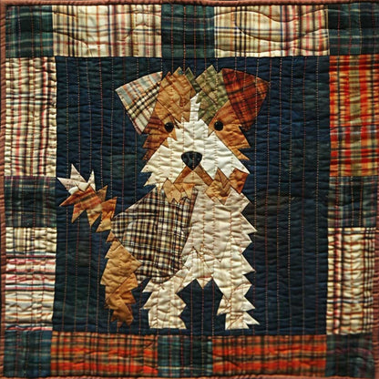 Cute Terrier Dog WJ2907016CL Quilt