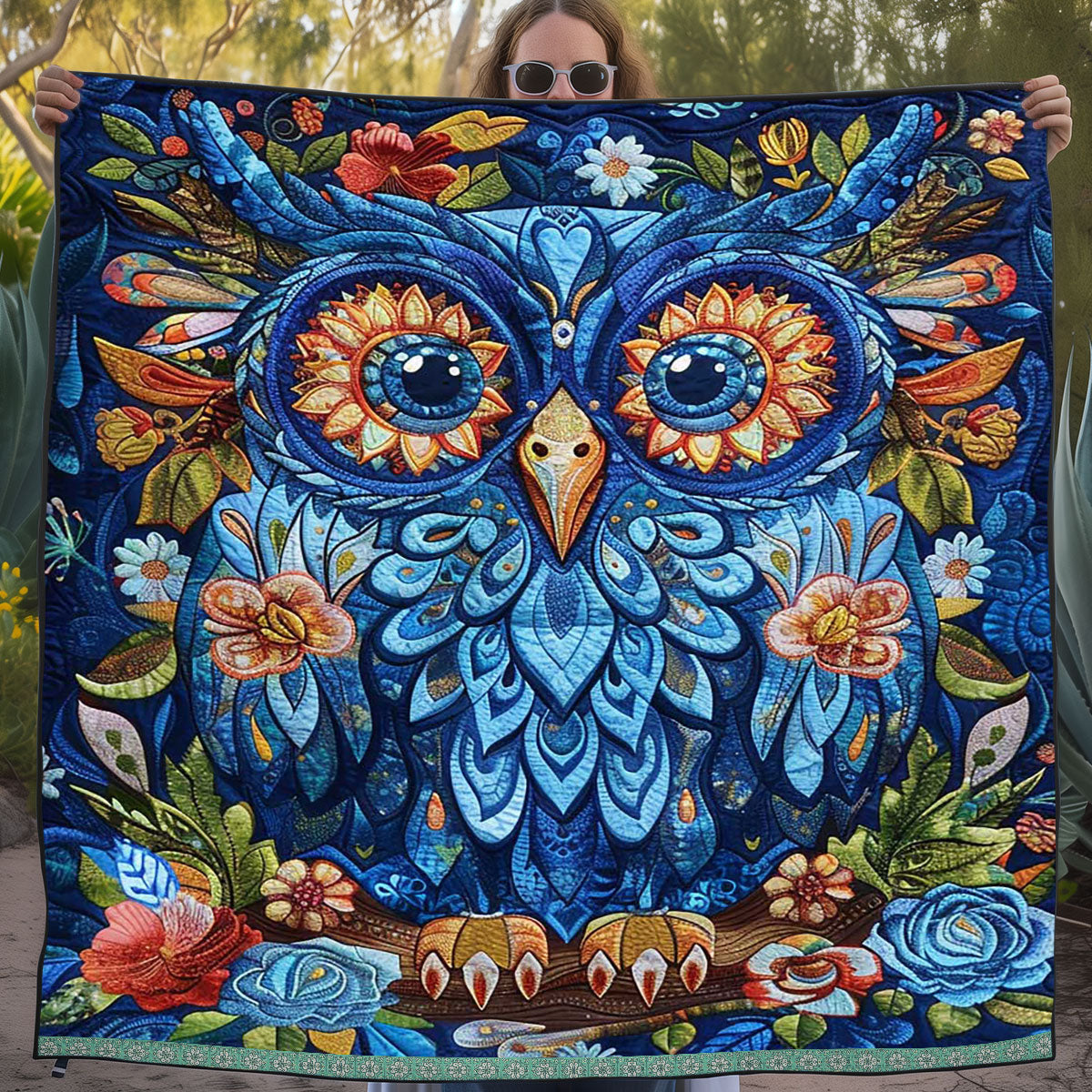 Enchanting Owl WJ2609005CL Quilt