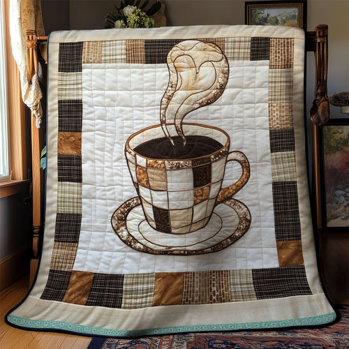 Patchwork Coffee WX2011035CL Quilt