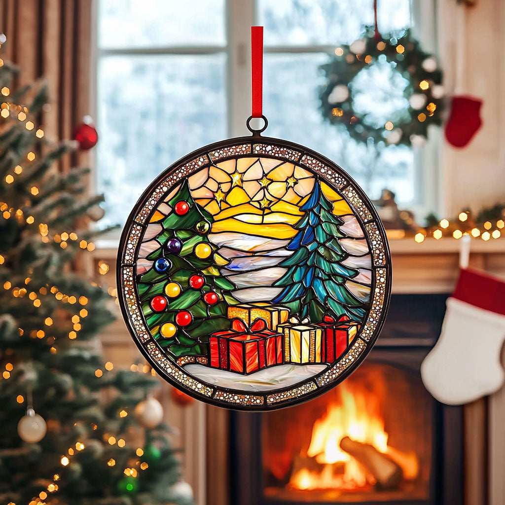 Christmas Tree WJ1410035CL Suncatcher