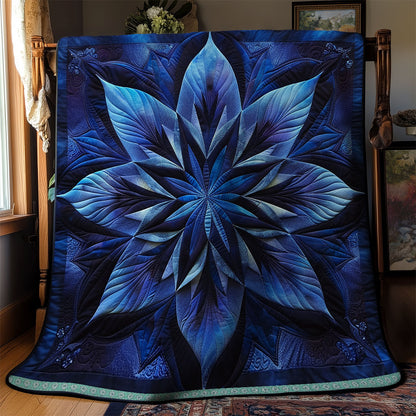 Blue Enchanted Blossom WN1309011CL Quilt