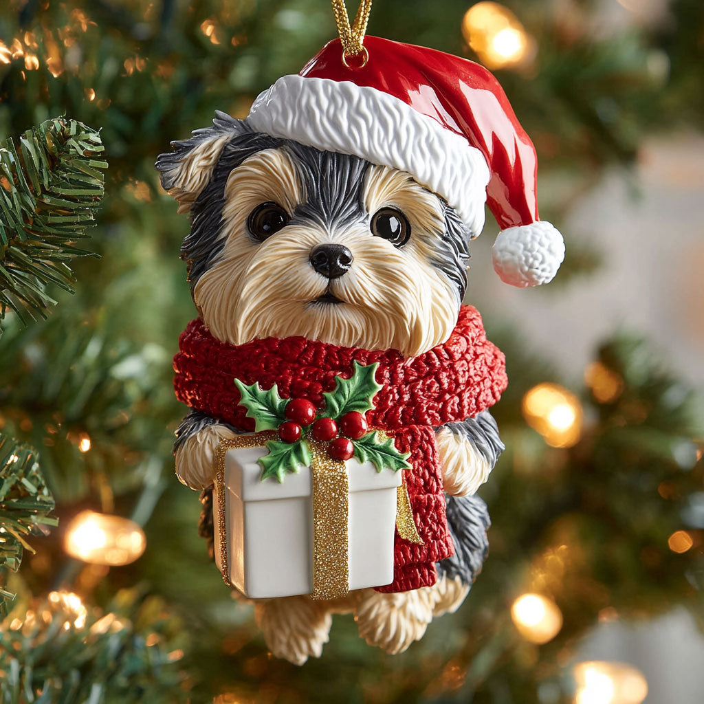 Twinkle Pup CP1710041CL Christmas Ornament