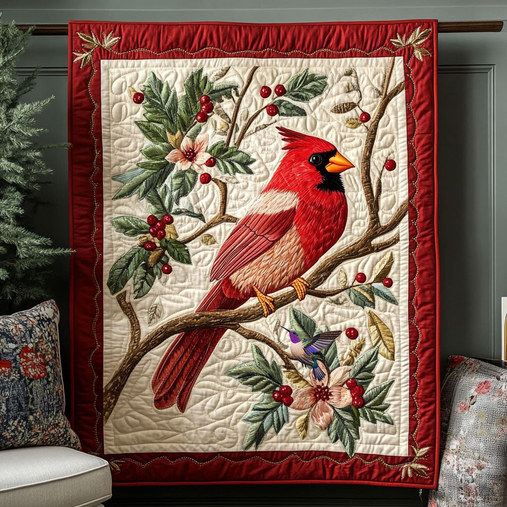 Red Cardinal WX2910020CL Quilt