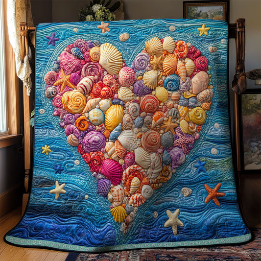 Heart Shell WX1712023CL Quilt